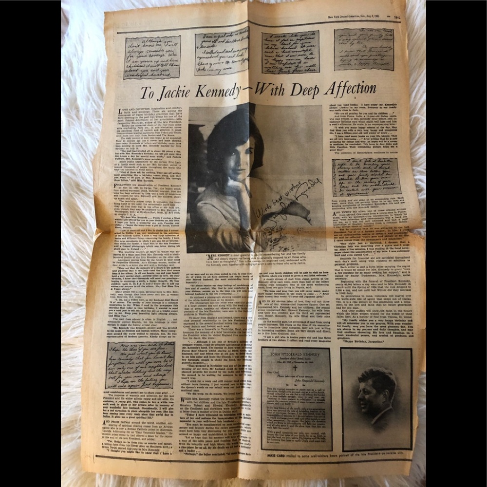 Original news paper clippings NY Journal 1965